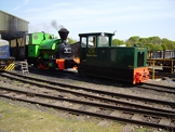 Image of a locomotive on the Great Whipsnade Railway
